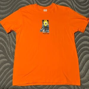 Supreme ghost rider tee used Size L